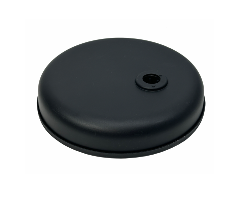 Основание под небольшой пантограф под микрофон, д 15 см, диаметр отверстия 12 мм, цвет черный