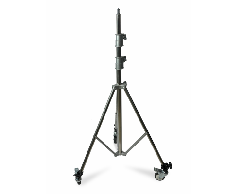 Мобильный штатив для съемки, телескопическая стойка на колесах диаметром 75 мм, высота 2,93 м