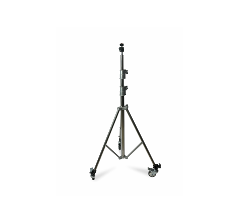 Штатив мобильный на колесах д 75 мм с шарниром SH-PAZ-14 для нивелира, высота 2,93 м