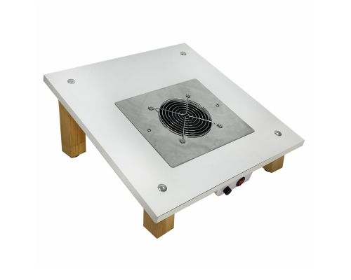 [СЛГП] Столик наклонный 40х40 см с вытяжкой 60W 220V для маникюра и педикюра с 2 фильтр мешками