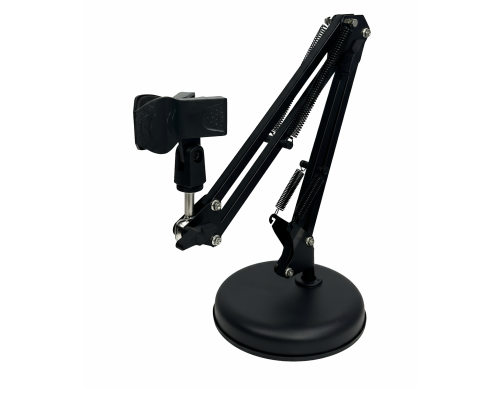 Держатель прищепка для микрофона до 500 гр на настольном креплении MNB25-OB