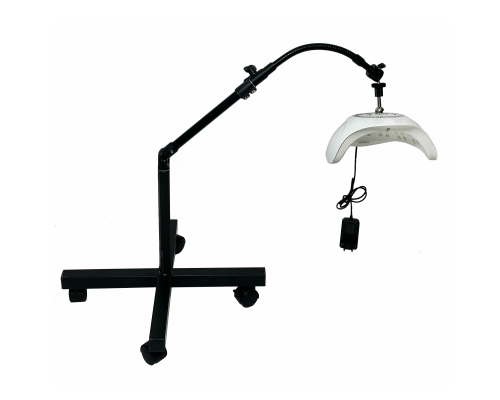 Лампа для сушки ногтей SUN X20 MAX, 48W, питание от сети, с удлинителем, на мобильной стойке EC-K-GSH с магнитом