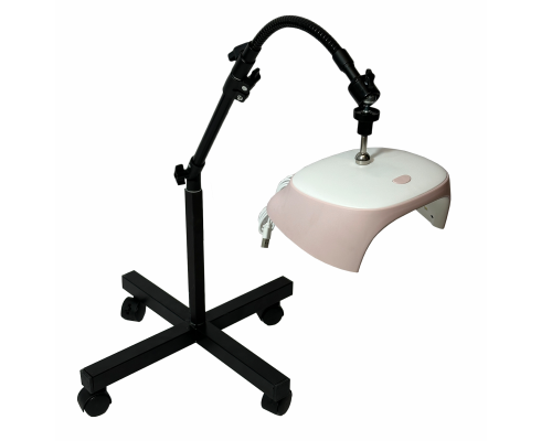 Лампа для сушки ногтей SUNC3, 54W, питание USB, с удлинителем, на мобильной стойке EC-K-GSH с магнитом