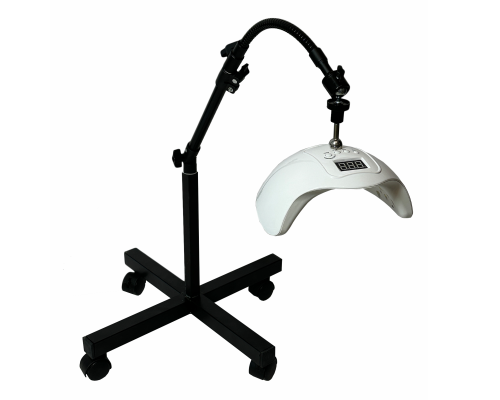 Лампа для сушки ногтей SUN Five, 48W, питание USB, с удлинителем, на мобильной стойке EC-K-GSH с магнитом