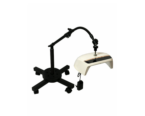 Лампа для сушки ногтей SUN-HZ5, 48W, питание от сети, с удлинителем, на мобильной стойке EC-K-GSH с магнитом и утяжелителем