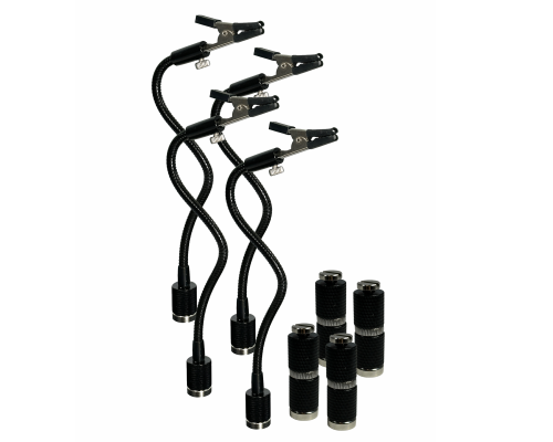 Держатели микросхем для пайки на магните, 4 крокодильчика и 4 винтовых