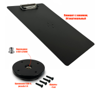 [СГП] Планшет A4, вертикальный, на креплении FLAN-4 для информационной стойки