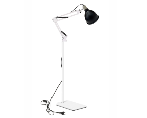 Светильник LST215-NSU-02W напольный белый торшер в стиле лофт на утяжеленной стойке