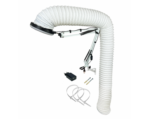 [СГП] Лампа L156-GOF200 с гофрой под вытяжку для маникюра и педикюра на настенном креплении UG-ADW