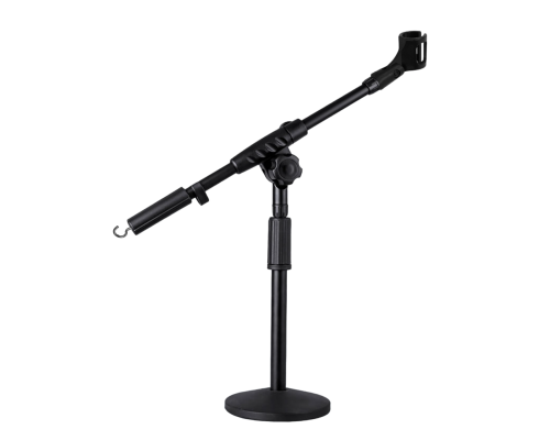 Настольная стойка ZM-35ВK с держателем "бочонок" для тяжелых микрофонов
