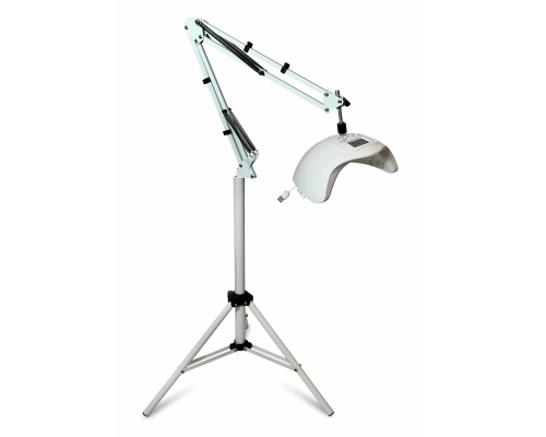 Лампа для сушки ногтей SUN Five, 48W, питание USB, с удлинителем на утяжеленной стойке W1UP-NBW