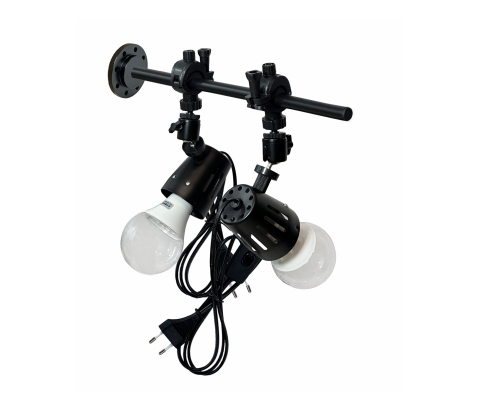 Фитосветильник на настенном креплении FLAN-535, 2 лампы