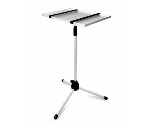Подставка для ноутбука на напольной стойке MLW, цвет белый