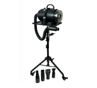 Фен-компрессор-пылесос для груминга 2800 Вт с магнитным креплением шланга на мобильной подставке STK-LS-LTK