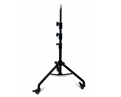 Штатив SK-2LS напольный на колесах, черный, с верхним и средним коленом LS