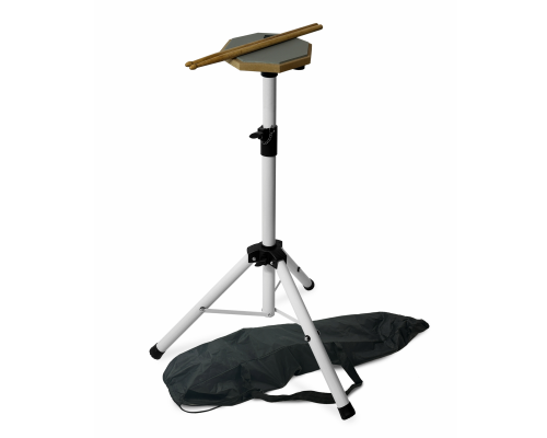 Тренировочный пэд 8" на стойке 502-W с сумкой и 2 барабанными палочками