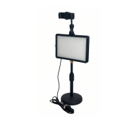 Штатив ZM-02 настольный с наклонным держателем телефона и RAG панелью для съемки