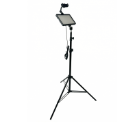 Светодиодная LED панель RAG с держателем телефона на шарнире и штативе MC для съемки