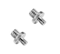 Резьбовой переходник 1/4"(M) - 3/8"(M) для штативов и микрофонных стоек, 2 шт
