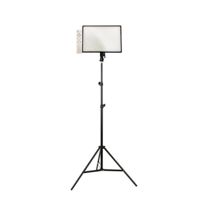 Светодиодная панель A112J для фотосъемки с регулируемой яркостью на напольном штативе JBH высотой до 1,9 м