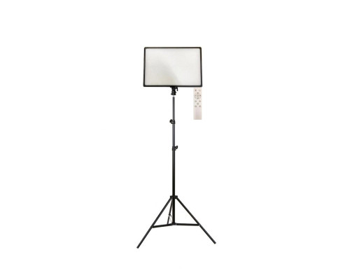 Светодиодная панель A118J для фотосъемки с регулируемой яркостью на напольном штативе JBH высотой до 1,9 м
