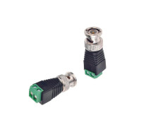 Разъем штекер BNC (папа) с клеммной колодкой, 2 шт