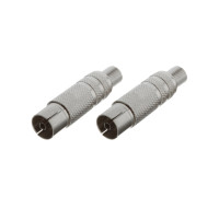 Разъем гнездо TV (мама) под винт с пружиной, 2 шт