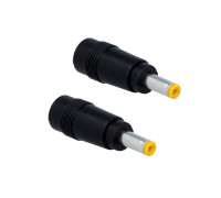 Переходник DC гнездо 5,5/2,5 мм (мама) - штекер 4,8/1,7 мм (папа), 2 шт