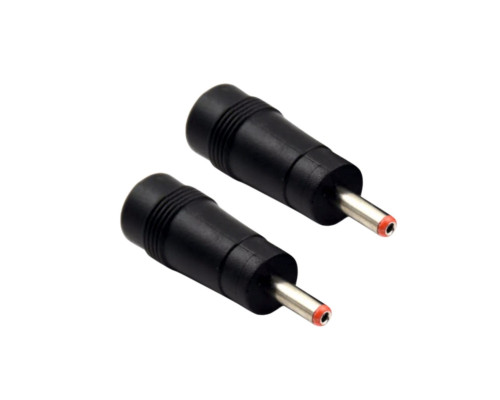 Переходник DC гнездо 5,5/2,5 мм (мама) - штекер 3,5/1,35 мм (папа), 2 шт
