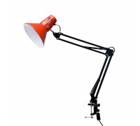 Светильник настольный NB2S-LBR, лампа красная на пантографе с горизонтальным и вертикальным креплением