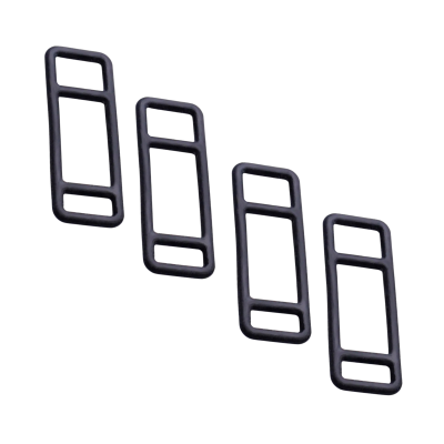 Держатели видеорегистратора PP1 для установки на штатное зеркало заднего вида, резиновые, 4 шт