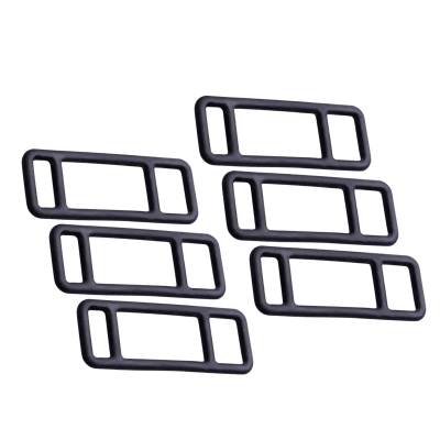 Держатели видеорегистратора PP1 для установки на штатное зеркало заднего вида, резиновые, 6 шт