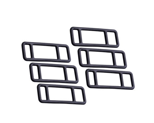 Держатели видеорегистратора PP1 для установки на штатное зеркало заднего вида, резиновые, 6 шт