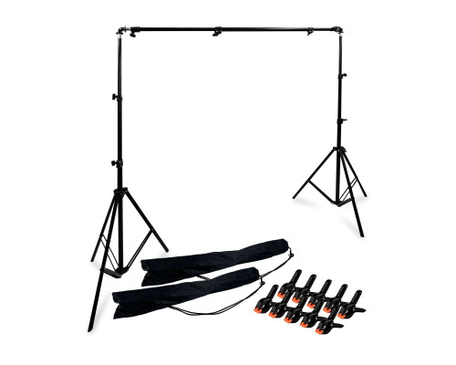 Переносной каркас 190х250 см для фотофона KF-251ZMP в комплекте с прищепками и чехлом для переноски