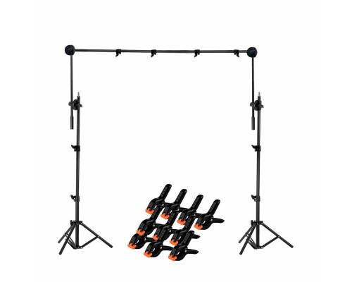 Переносной каркас 250х250 см для фотофона KF-250VP в комплекте с прищепками