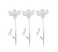 Гибкая светодиодная фитолампа USB для растений "пчелка", 3 режима света, 3 шт