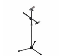 Микрофонная стойка журавль MINI-35 с двумя держателями для микрофона