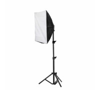 Софтбокс - студийный свет на штативе JBH для естественного освещения с 4 светодиодными лампочками