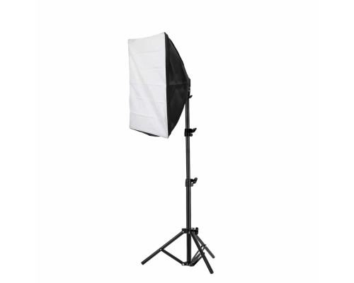 Софтбокс - студийный свет на штативе JBH для естественного освещения с 4 светодиодными лампочками