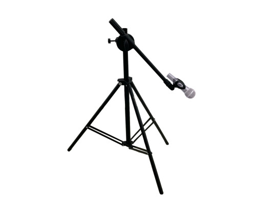 Низкая микрофонная стойка-журавль JBK-21Pro для подзвучки музыкальных инструментов