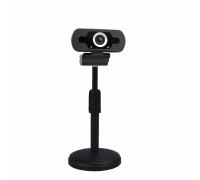 Веб-камера Full HD 1080P WEB-ZKS со встроенным микрофоном на настольной стойке
