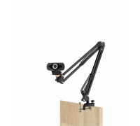 Веб-камера Full HD 1080P WEB-ZKP на настольной стойке пантограф со встроенным микрофоном