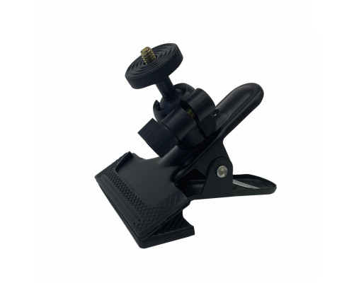 Держатель-прищепка SH-BP с пластиковым шарнирным креплением для устройств с резьбой 1/4"