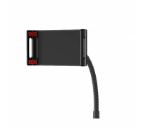 Зажим для планшета шириной до 18 см на гибком держателе с резьбой крепления 1/4"