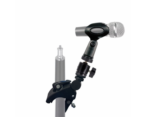 Держатель ручного микрофона с двойным шарнирным креплением