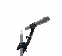 Держатель для микрофона "бочонок" с двойным шарнирным креплением