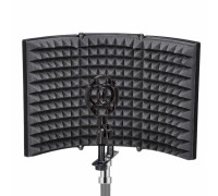 Акустический экран AK01-P1-38 с держателем микрофона паук P1 для записи звука на стойку с резьбой крепления 3/8"