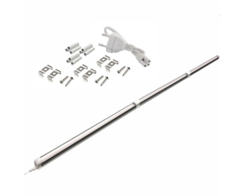 Фитолампа для растений, LED светильник с розовым свечением, 59 см, 3 шт с возможностью последовательного соединения