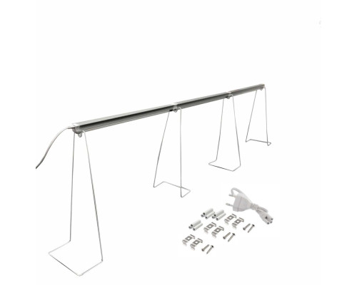 Комплект фитоламп с розовым свечением LED59-D4 для растений на напольной подставке-держателе, 59 см, 3 шт