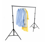 Напольная вешалка JBH-G2PV для одежды металлическая, нагрузка до 3,5 кг